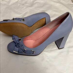 Circa Joan & David Lavender Pumps with Bows